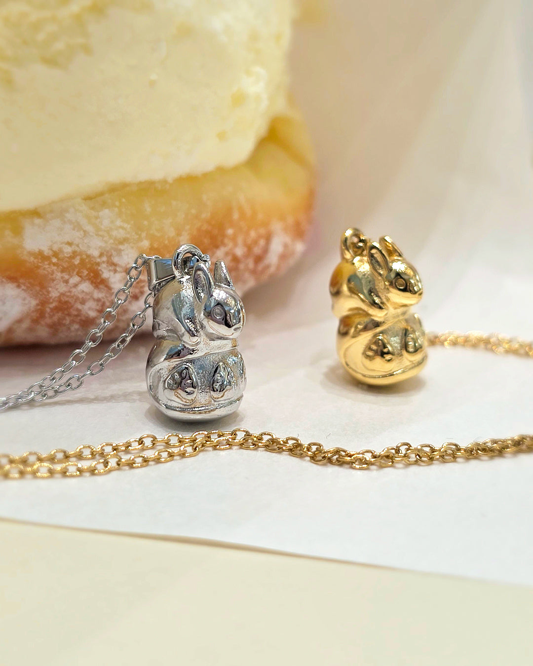 Doughnut Bunny Necklace