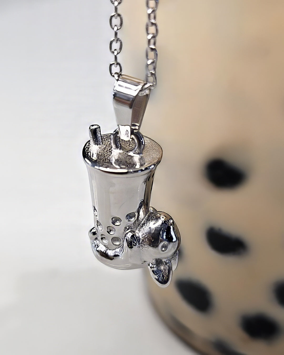 Boba Bunny Necklace